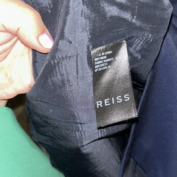 REISS Indi Cap-Sleeve Sheath Dress - Picture 6 of 6